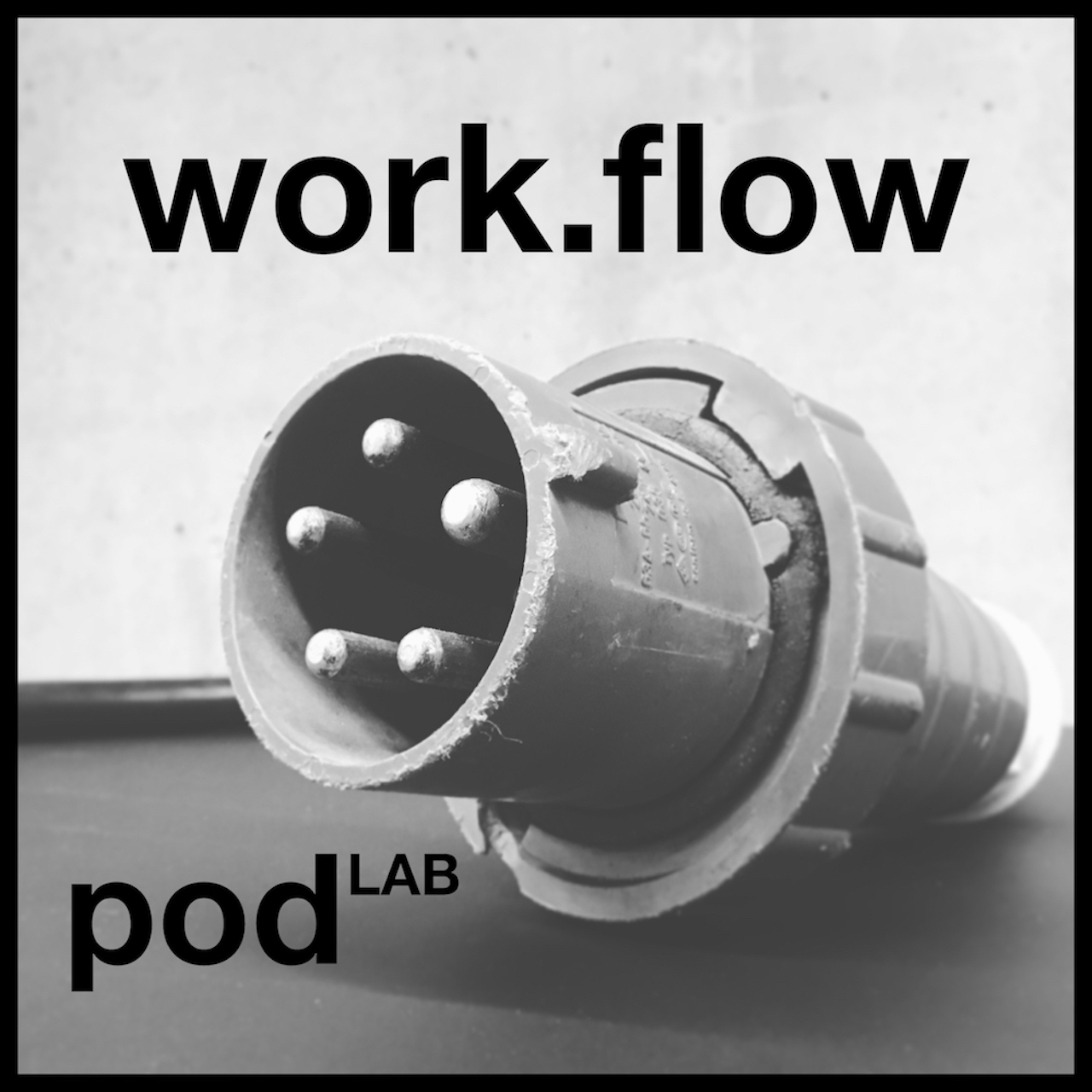 Logo til work.flow podcasten